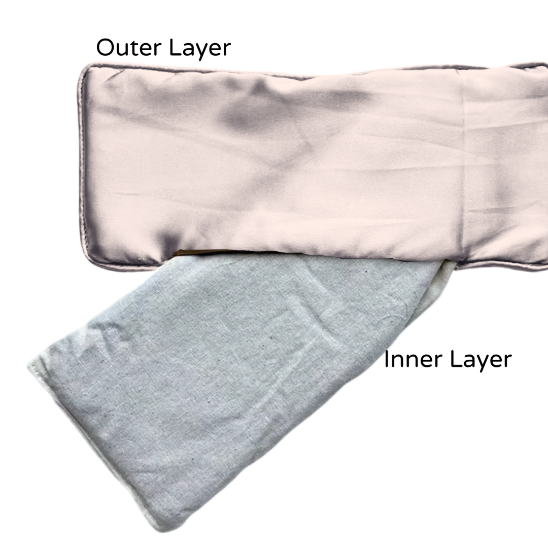 Silk Aromatherapy Weighted Eye Mask Pillow Silked LLC