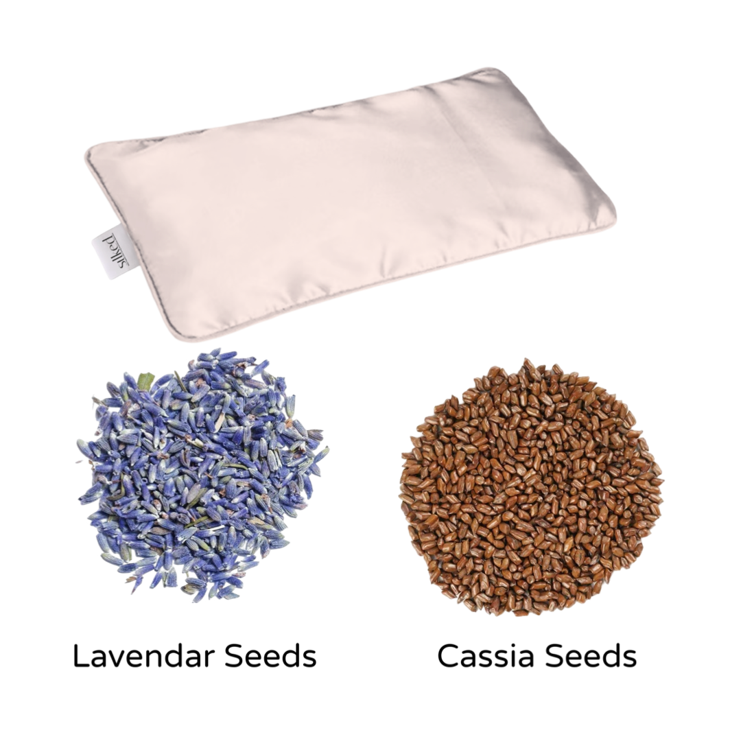 Silk Aromatherapy Weighted Eye Mask Pillow Silked LLC