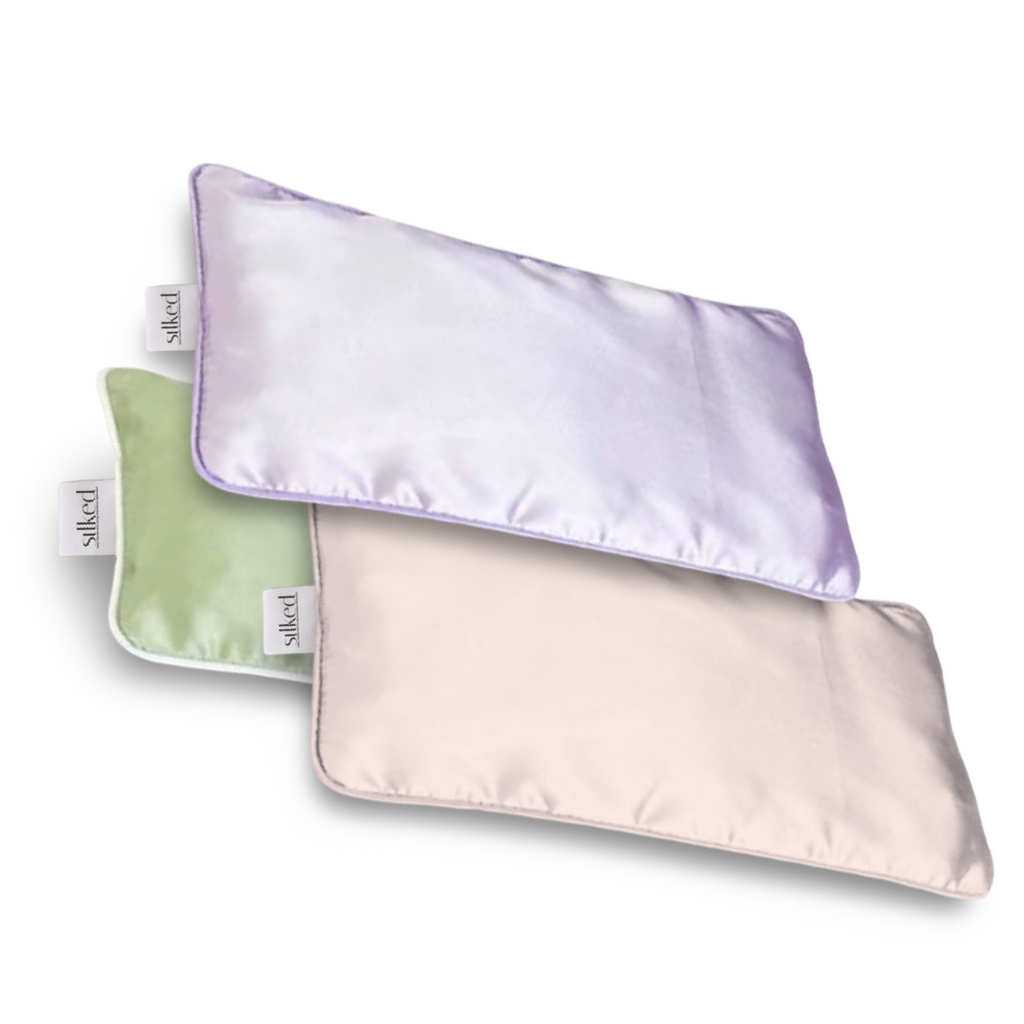 Silk Aromatherapy Weighted Eye Mask Pillow Silked LLC