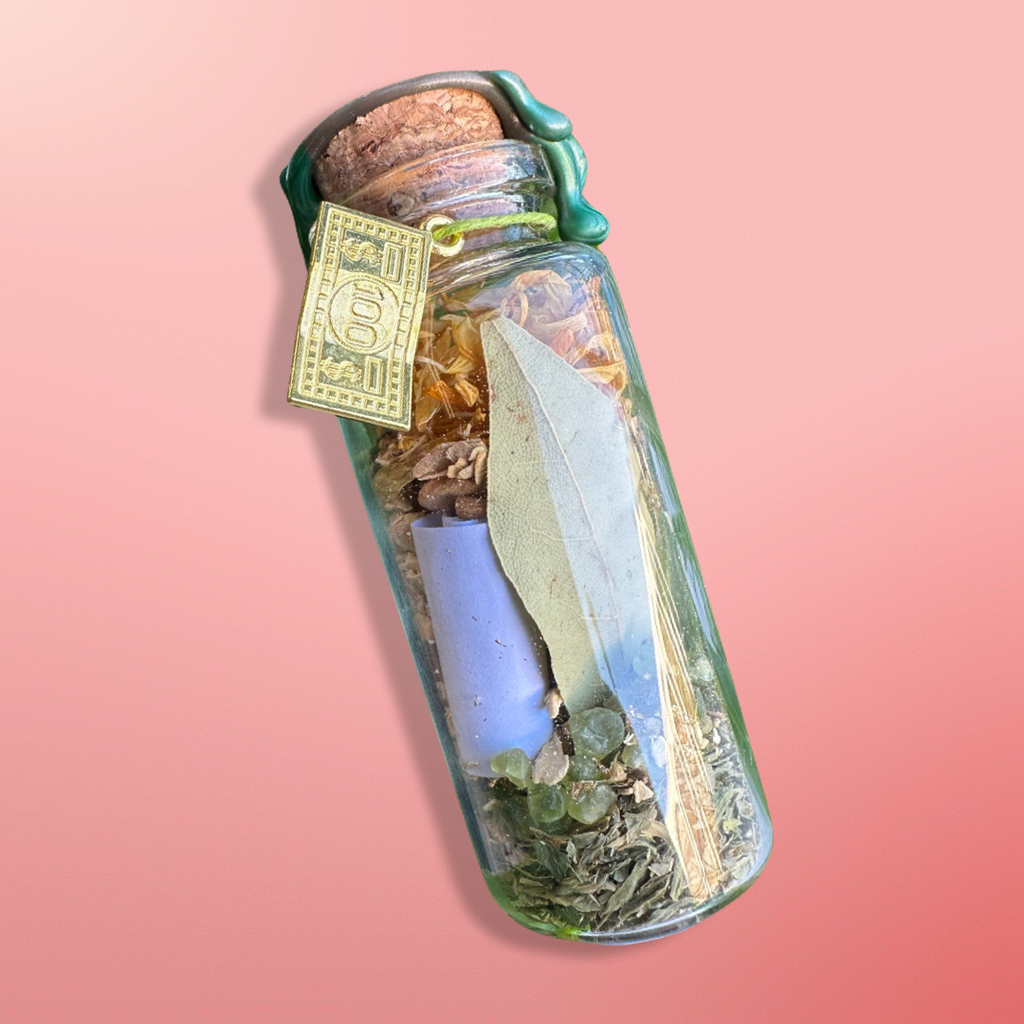 Money Spell Jars