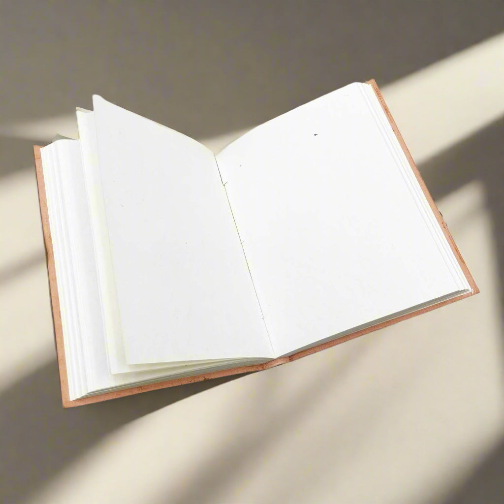 "Not All Storms" Leather Journal - For Resilience & New Beginnings Soothi