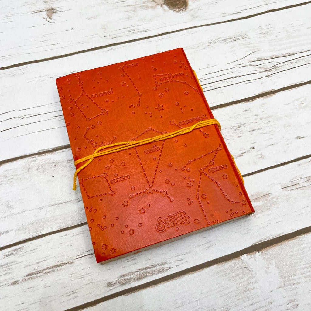 Plain Cover Leather Journal with Lined Pages Soothi