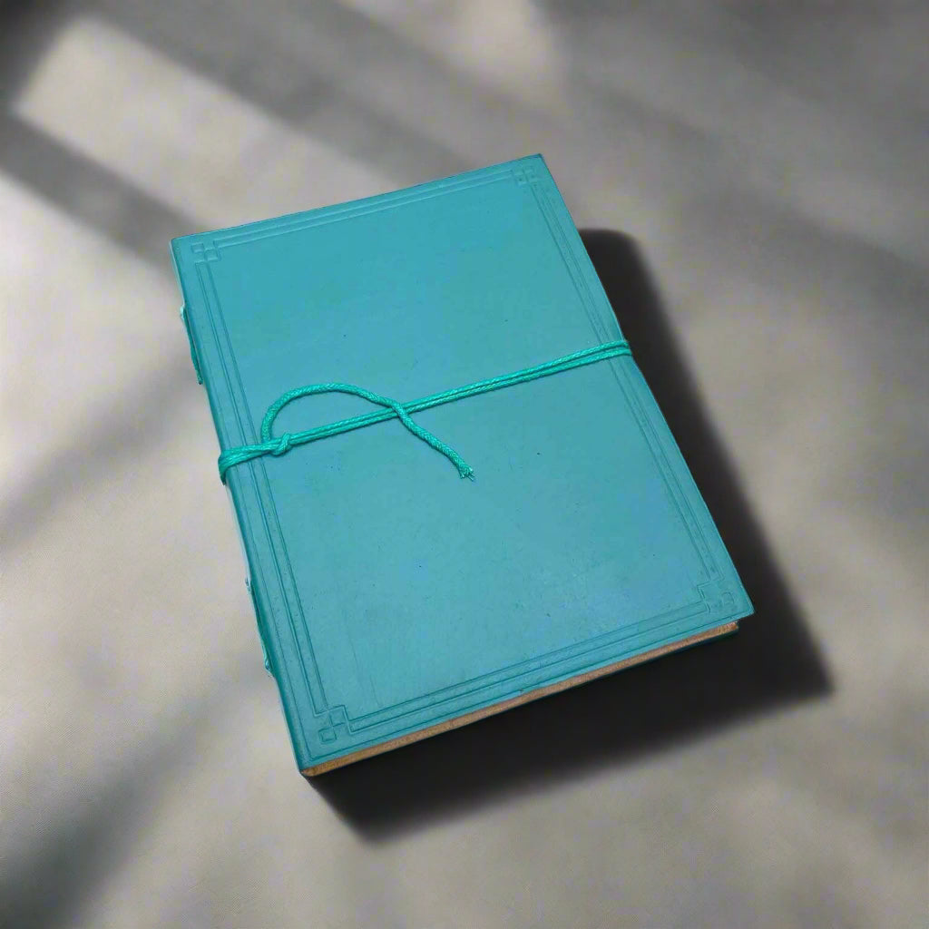 Plain Cover Leather Journal with Lined Pages Soothi