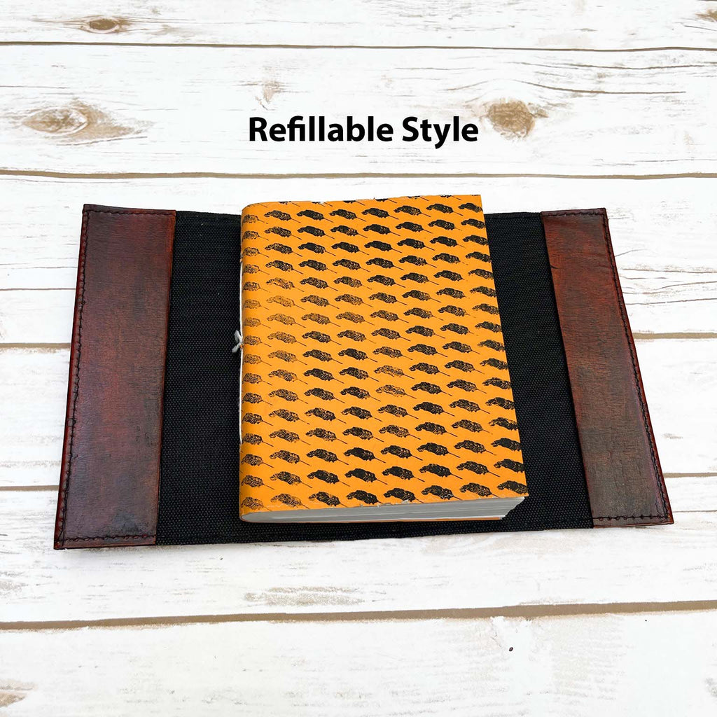 Trust the Wait Embossed Refillable Journal | Eco-Friendly & Inspirational Soothi