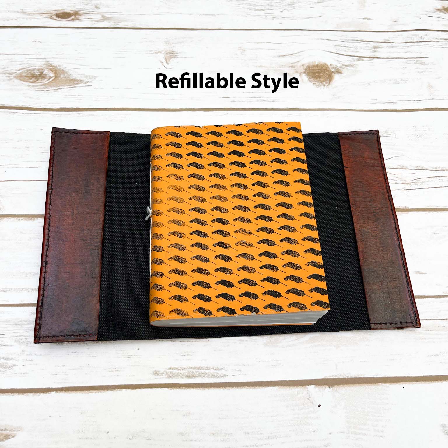 Trust the Wait Embossed Refillable Journal | Eco-Friendly & Inspirational Soothi