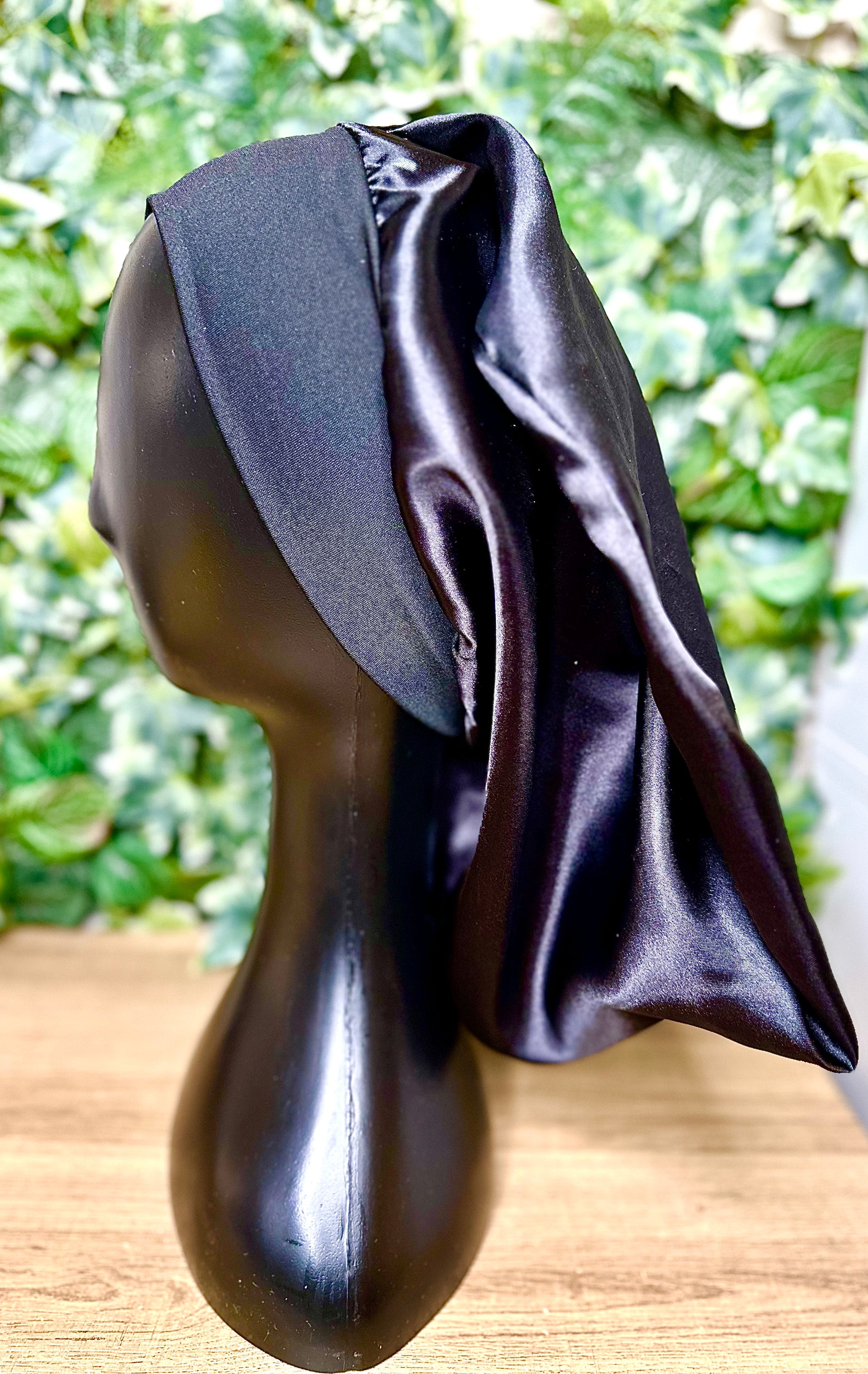 Satin Loc/Braid Bonnet Flower Child Loc Care LLC