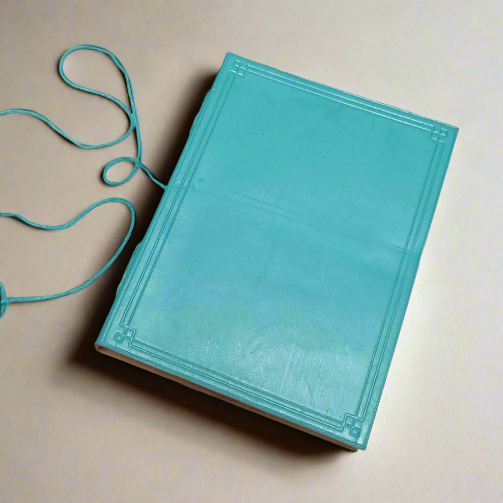 Plain Cover Leather Journal with Lined Pages Soothi