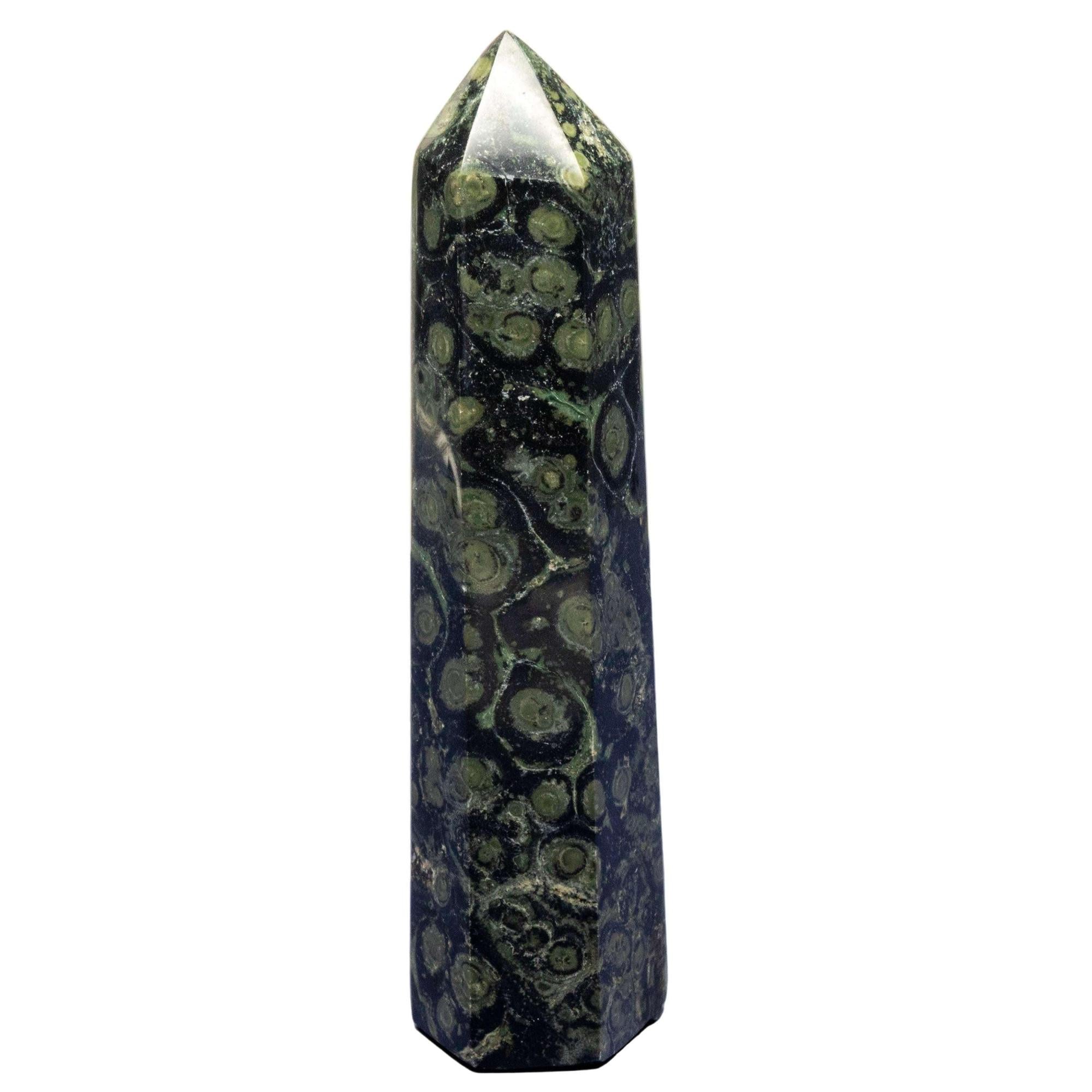 Kambaba Jasper Crystal Tower Root & Heart Chakra Crystal Destiny