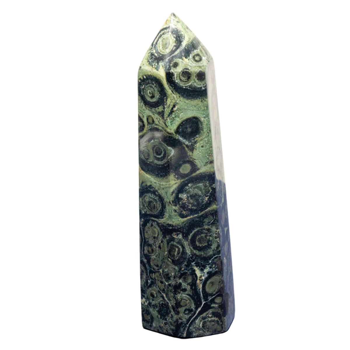 Kambaba Jasper Crystal Tower Root & Heart Chakra Crystal Destiny