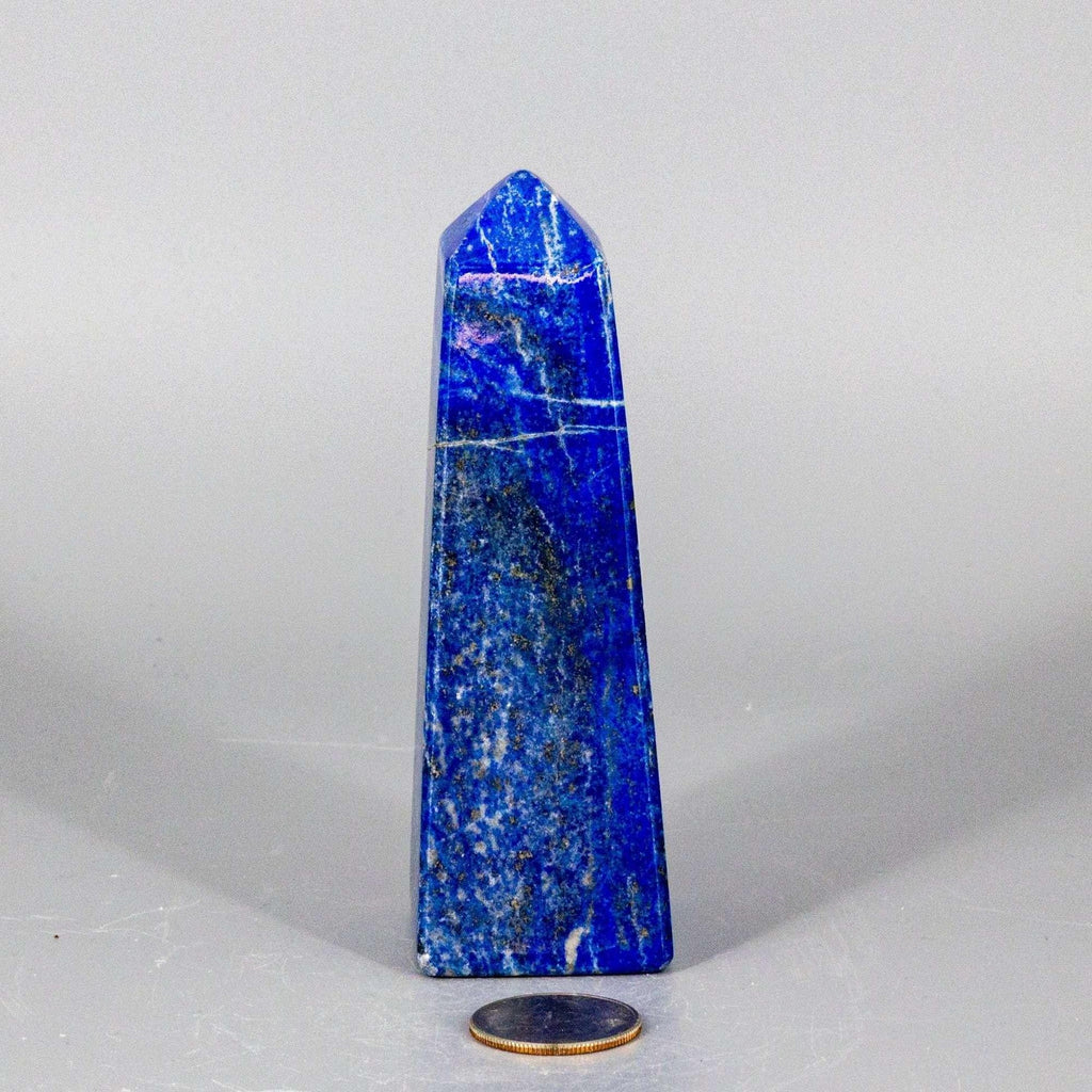 Lapis Lazuli Crystal Obelisk Tower for Wisdom & Truth Crystal Destiny