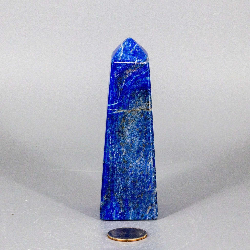 Lapis Lazuli Crystal Obelisk Tower for Wisdom & Truth Crystal Destiny