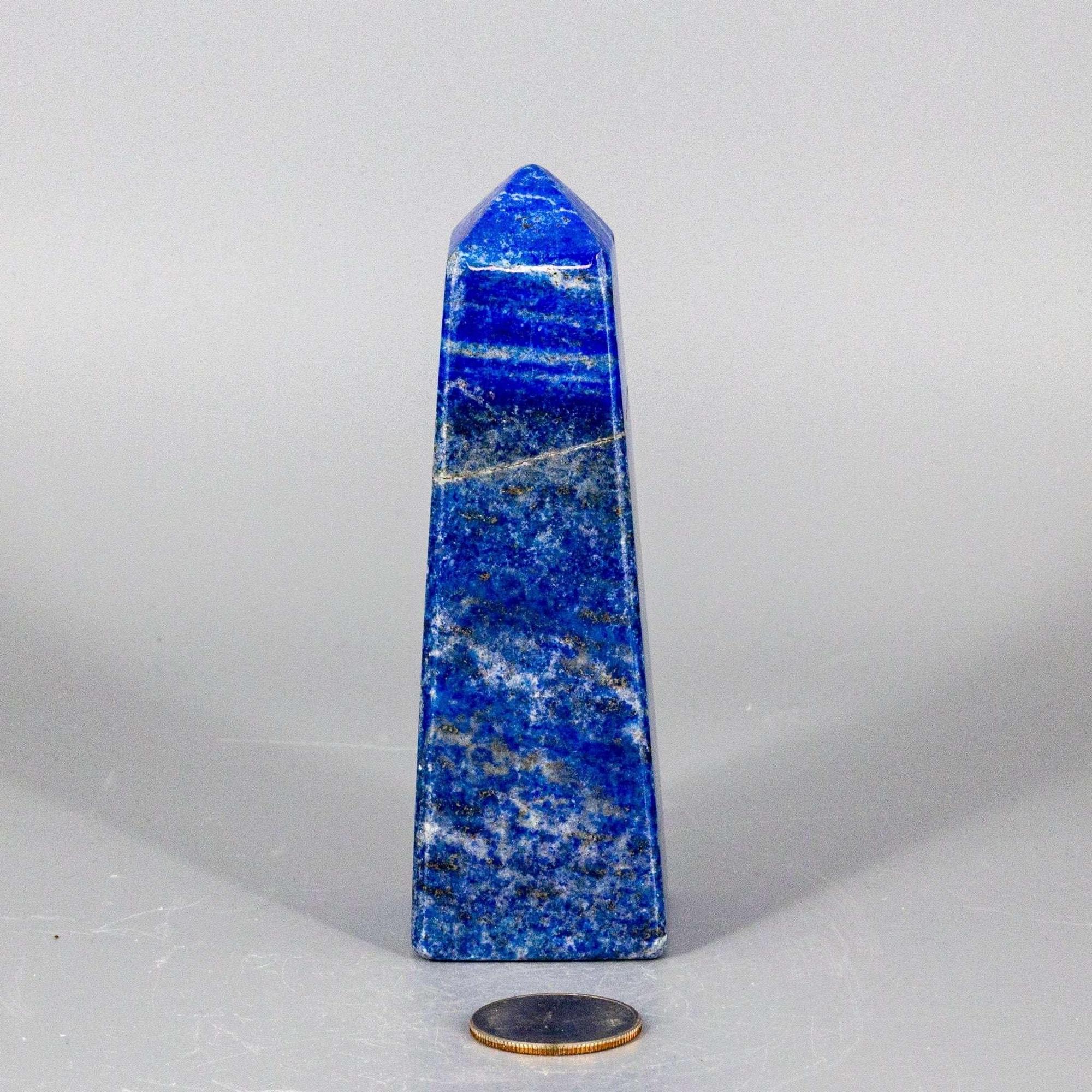 Lapis Lazuli Crystal Obelisk Tower for Wisdom & Truth Crystal Destiny