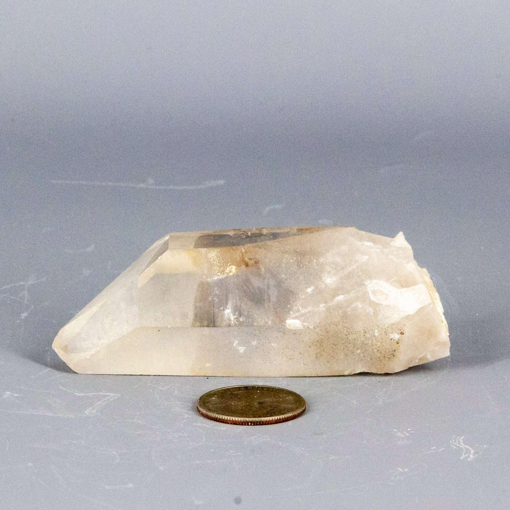 Lemurian Seed Quartz Crystal Point Striated Natural Crystal Destiny