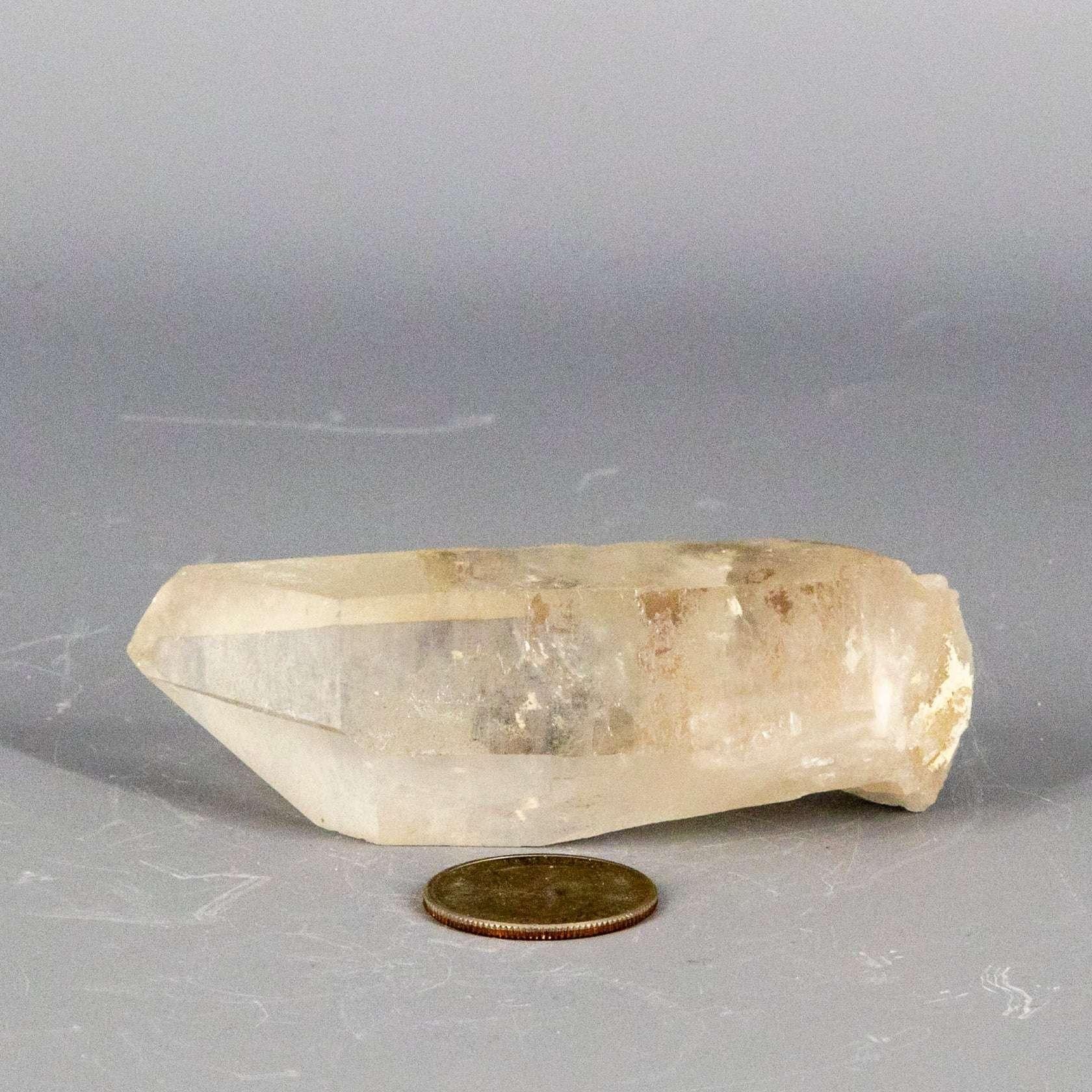 Lemurian Seed Quartz Crystal Point Striated Natural Crystal Destiny