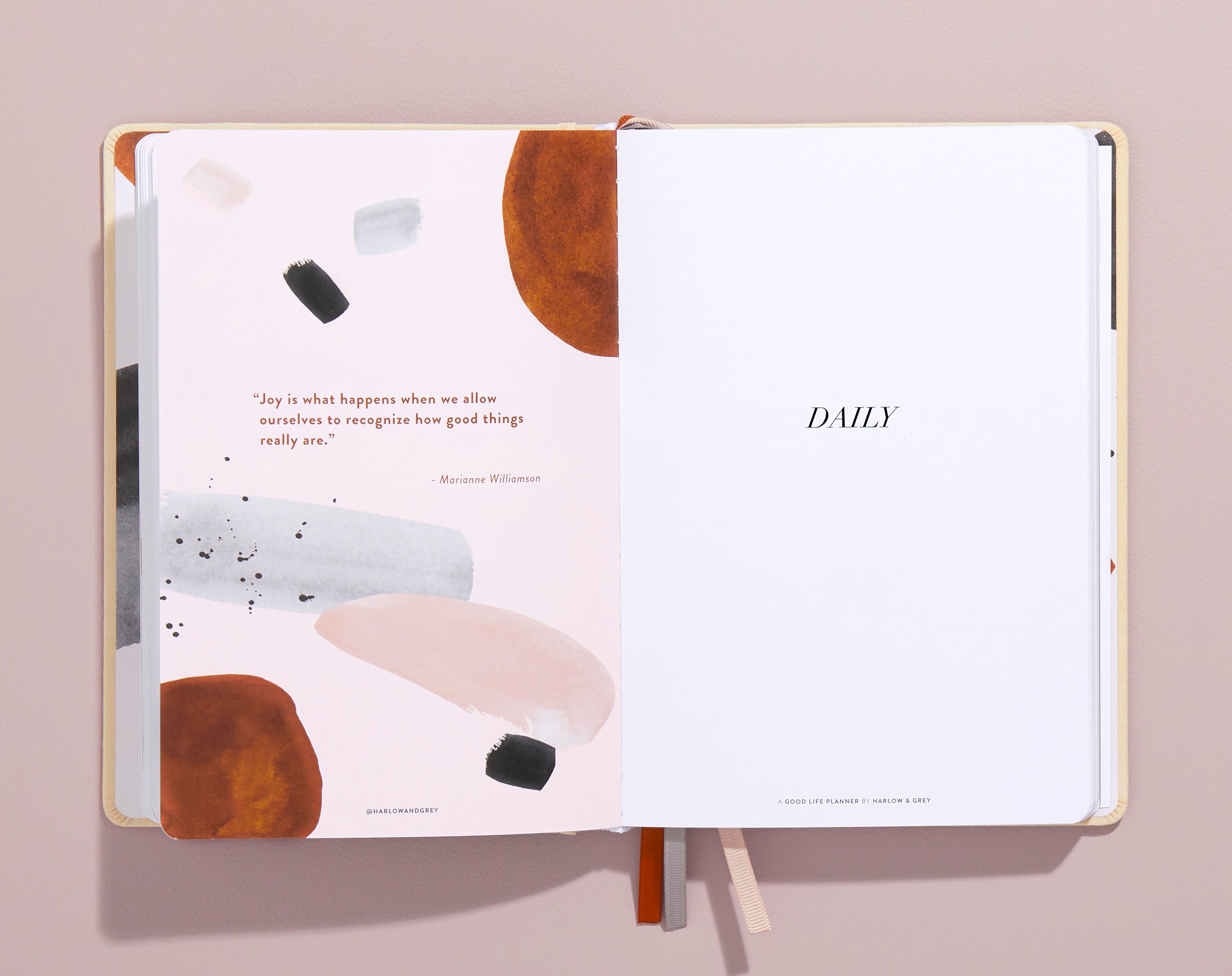 A Good Life Planner (3-months Undated Planner) Harlow & Grey
