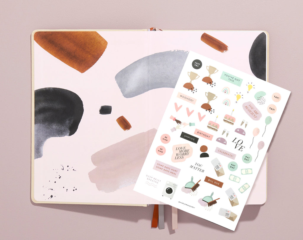 A Good Life Planner (3-months Undated Planner) Harlow & Grey
