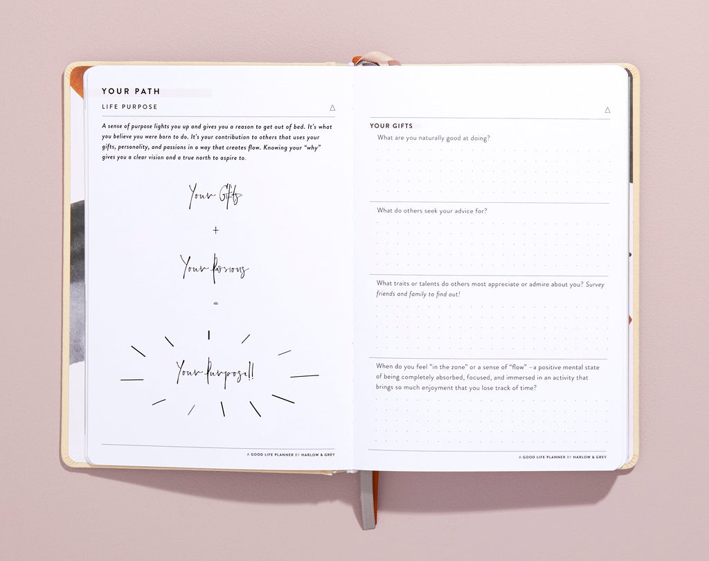 A Good Life Planner (3-months Undated Planner) Harlow & Grey
