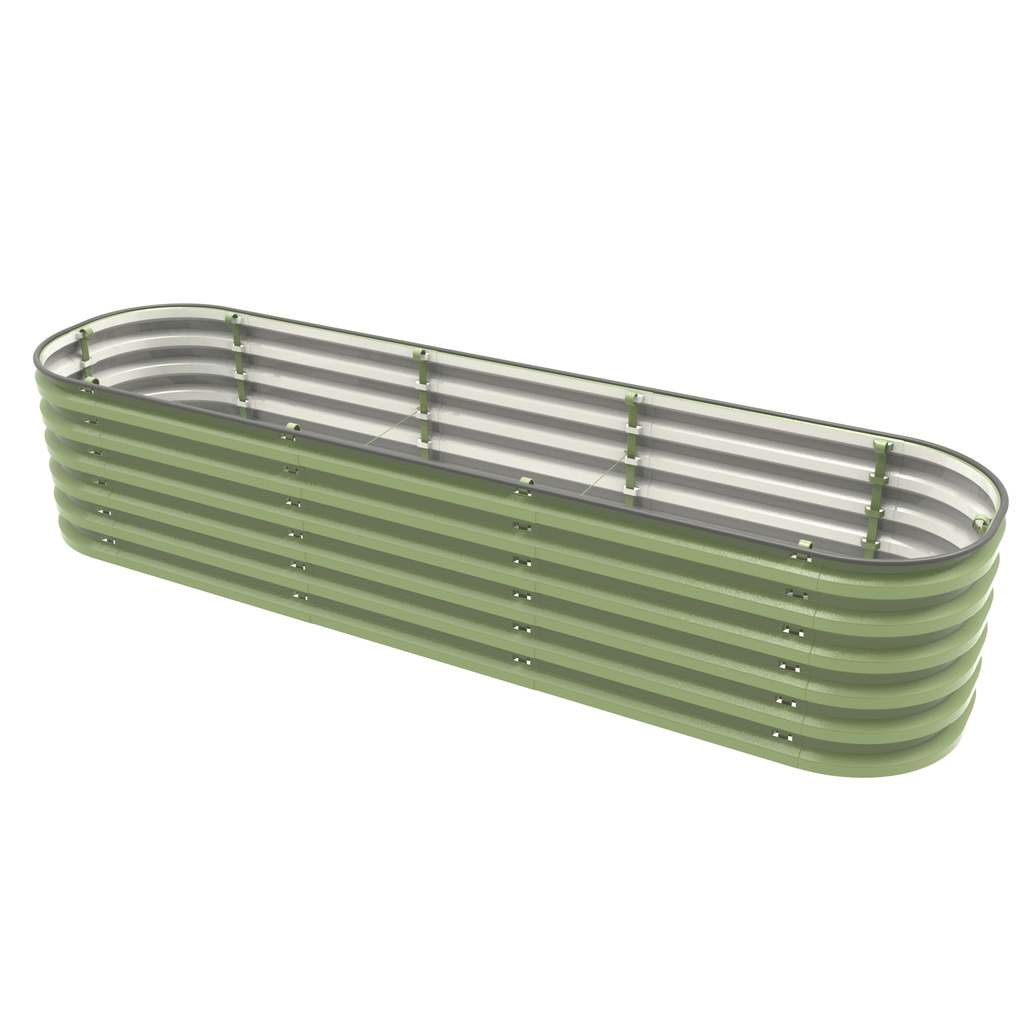 Gro-Rite "No Tools Needed" Premium Metal Raised Garden Bed Kit Gro-Rite Garden Global LLC