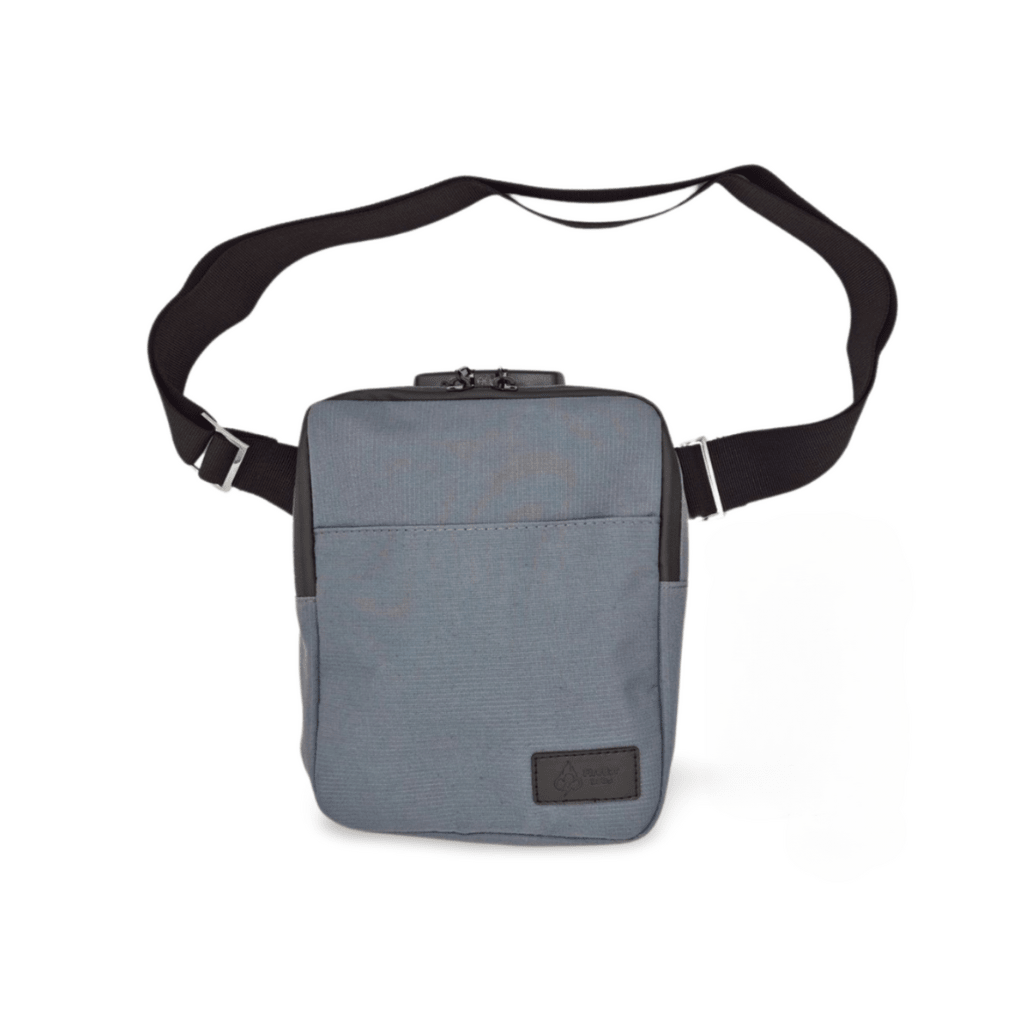 Essential Smell Proof Messenger Bag - Fashionable, Discreet + Hidden Lock (FireBar Labs x PBAL) Safely Fashion Powered by FireBar Labs