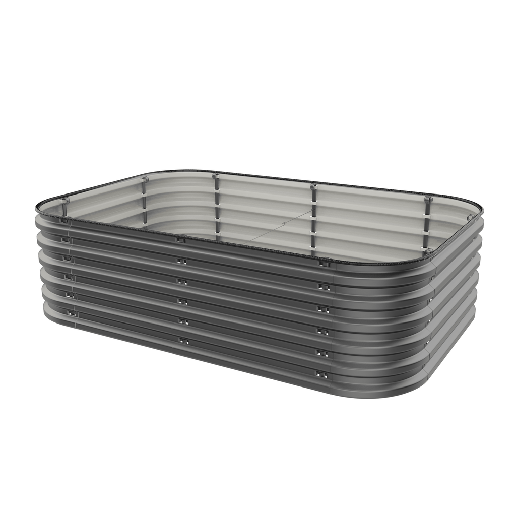 Gro-Rite "No Tools Needed" Premium Metal Raised Garden Bed Kit Gro-Rite Garden Global LLC