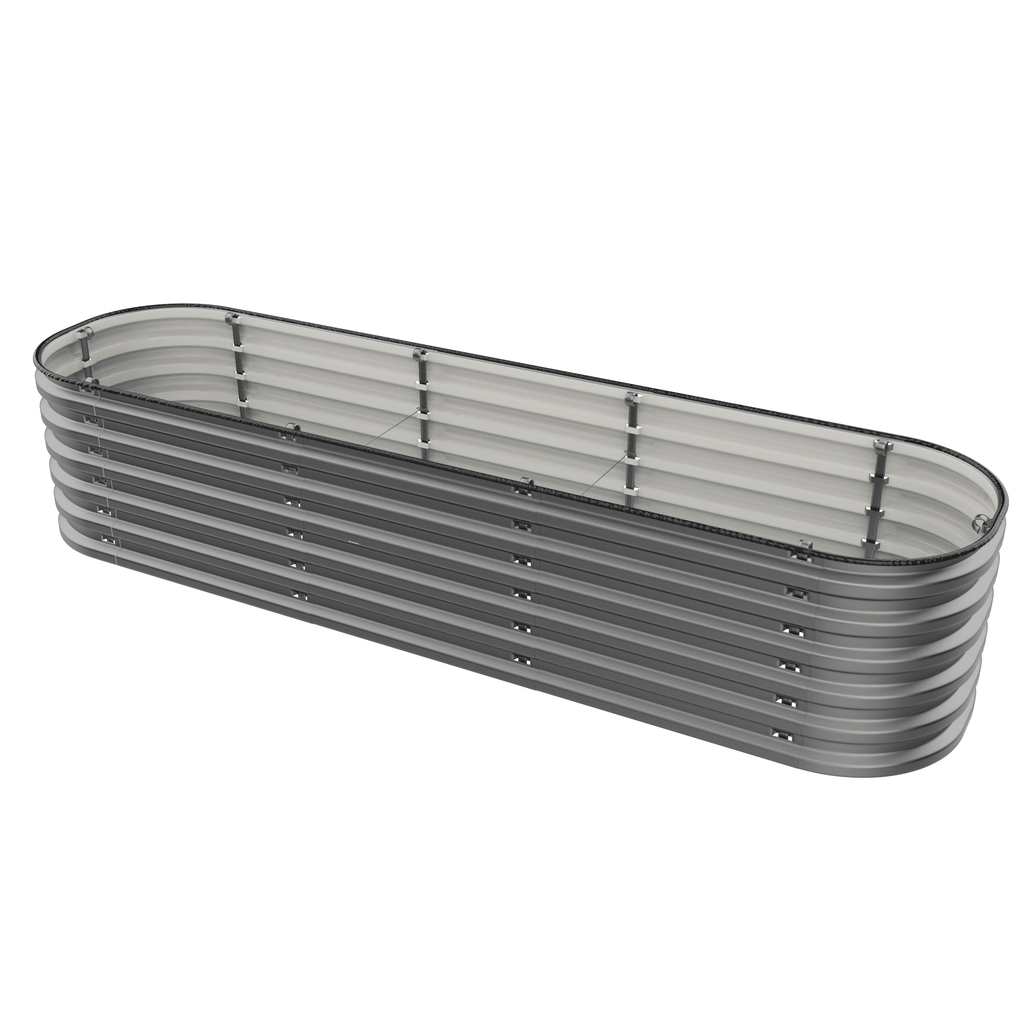 Gro-Rite "No Tools Needed" Premium Metal Raised Garden Bed Kit Gro-Rite Garden Global LLC