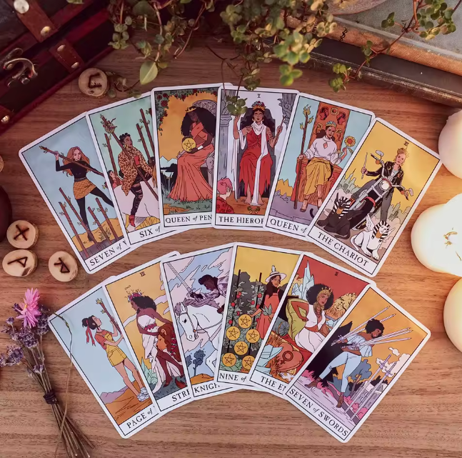 Modern Witch Tarot Deck Green Witch Creations