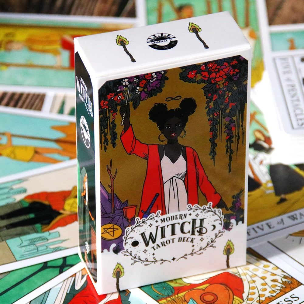 Modern Witch Tarot Deck Green Witch Creations