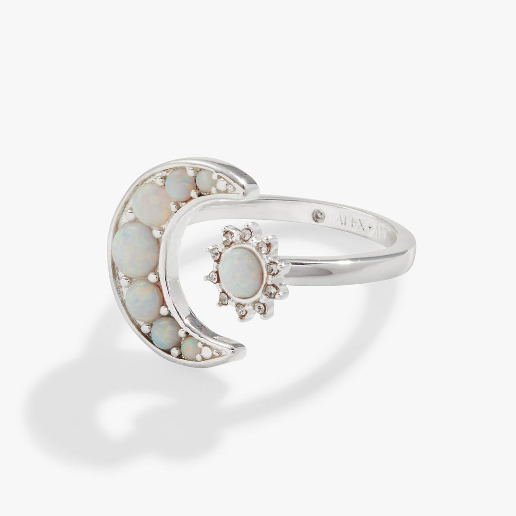 Moon + Sun Opal Ring ALEX AND ANI