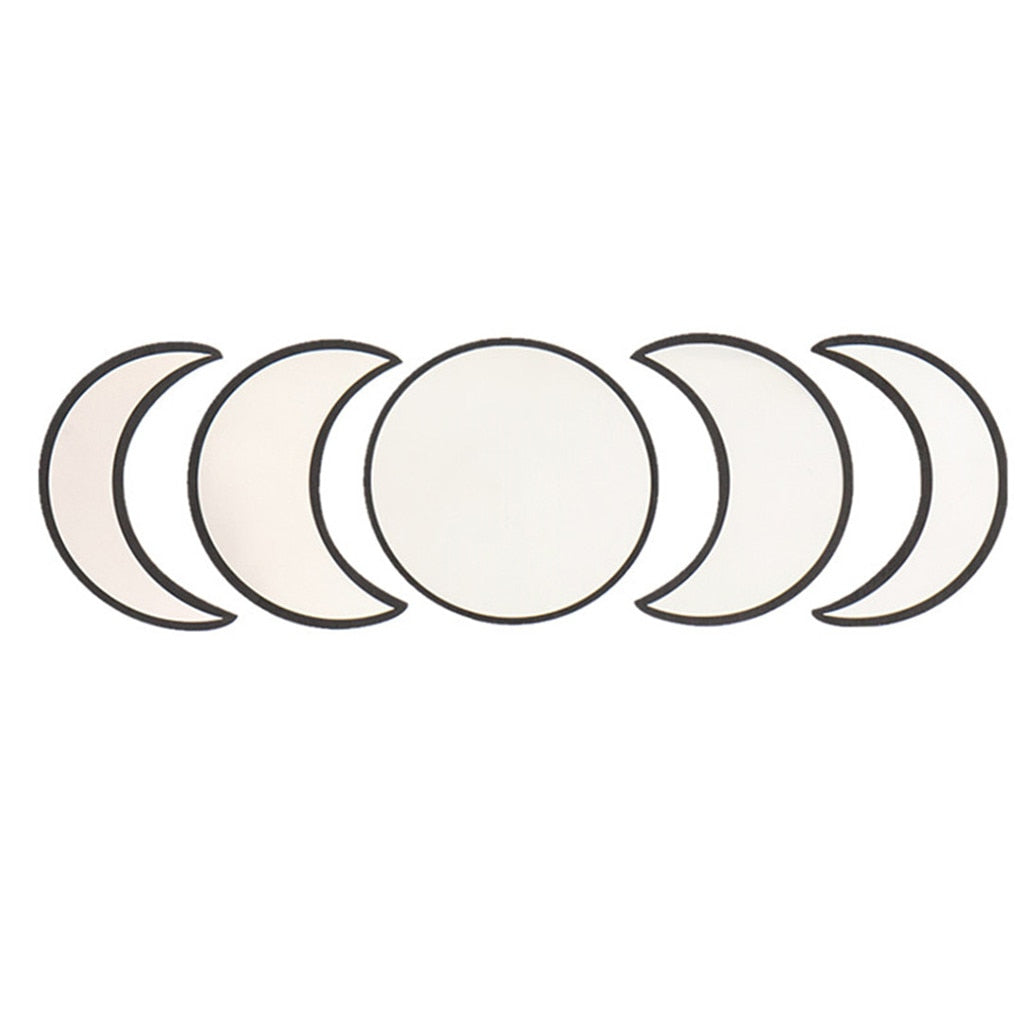 Moon Phase Wall Mirrors Green Witch Creations