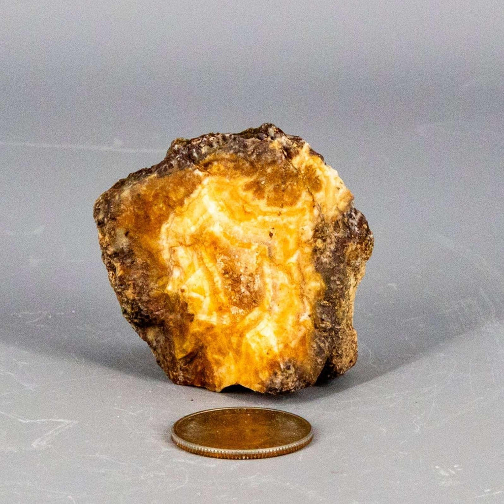 Moroccan Agate Crystal Geode Slice Polished Display Crystal Destiny