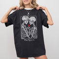The Lovers, Skeleton, Ghost, Funny, Witch, Aesthetic, Meme, Halloween, Spooky, Costume, Tshirt Comfort Colors T-Shirt Refinery No. 1