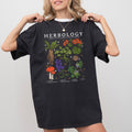Herbology Mushroom Skeleton Ghost Witch Meme Halloween Spooky Costume Comfort Colors Tee Refinery No. 1