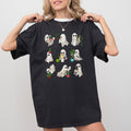 Mini Ghosts Plant Lover Skeleton Coffin Pumpkin Spooky Witch Meme Halloween Costume Comfort Colors Tee Refinery No. 1