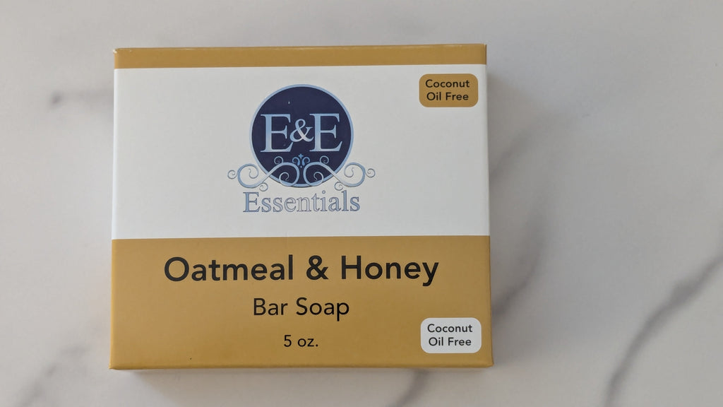Oatmeal & Honey Bar Soap (Coconut Oil Free) E & E Essentials
