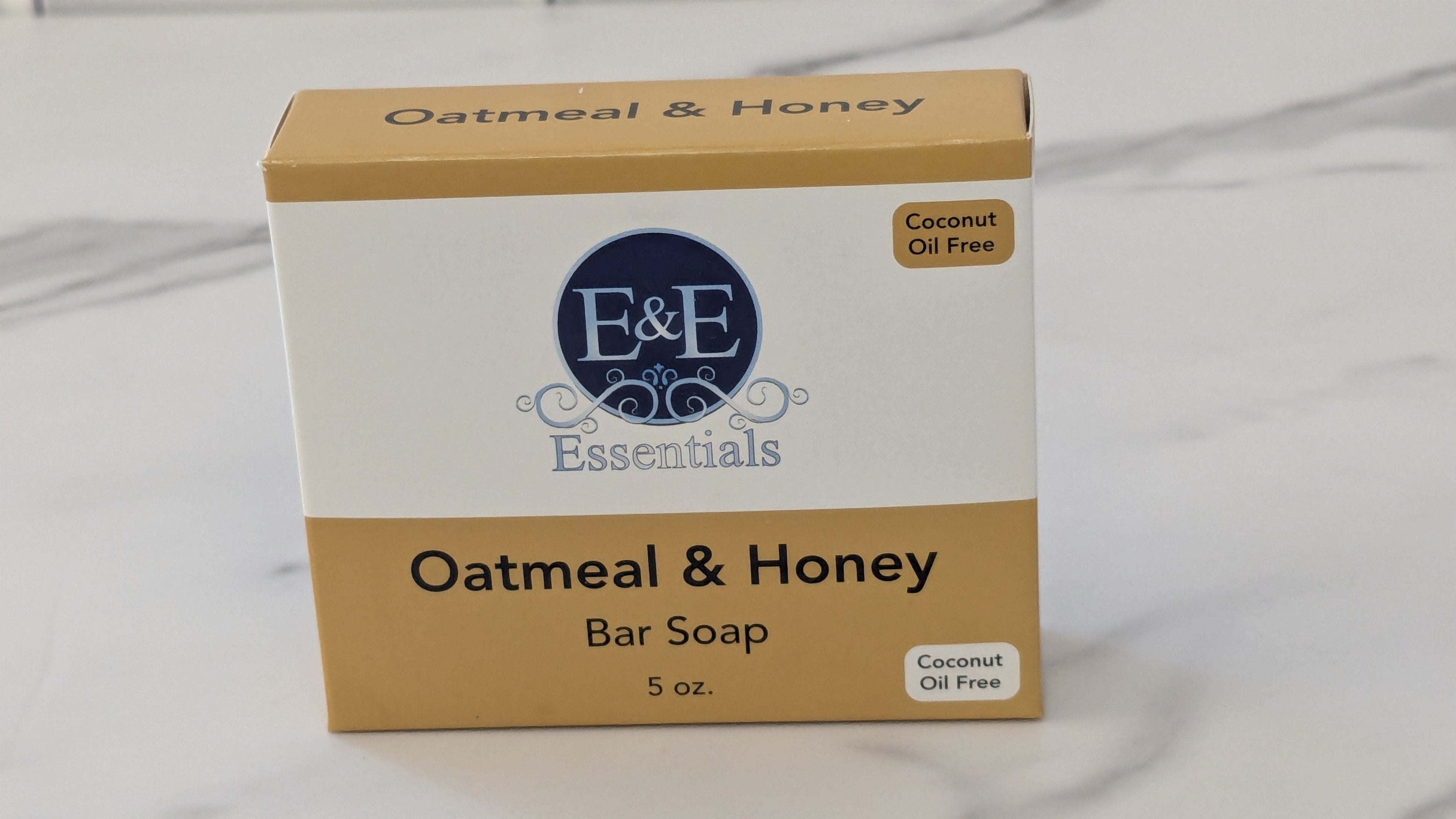 Oatmeal & Honey Bar Soap (Coconut Oil Free) E & E Essentials