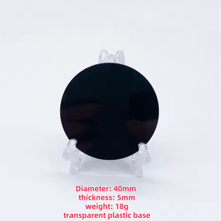 Black Obsidian Mirror Green Witch Creations