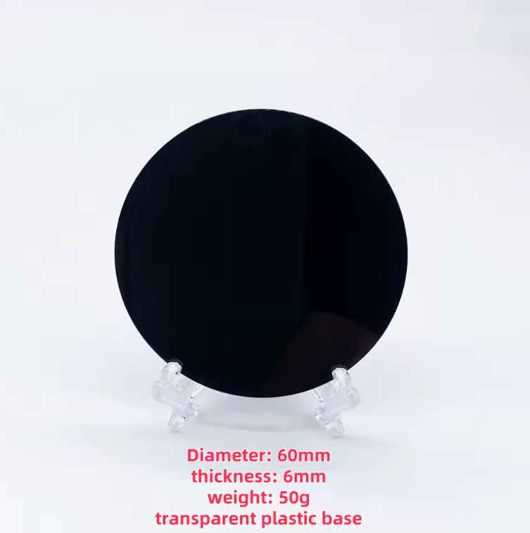 Black Obsidian Mirror Green Witch Creations