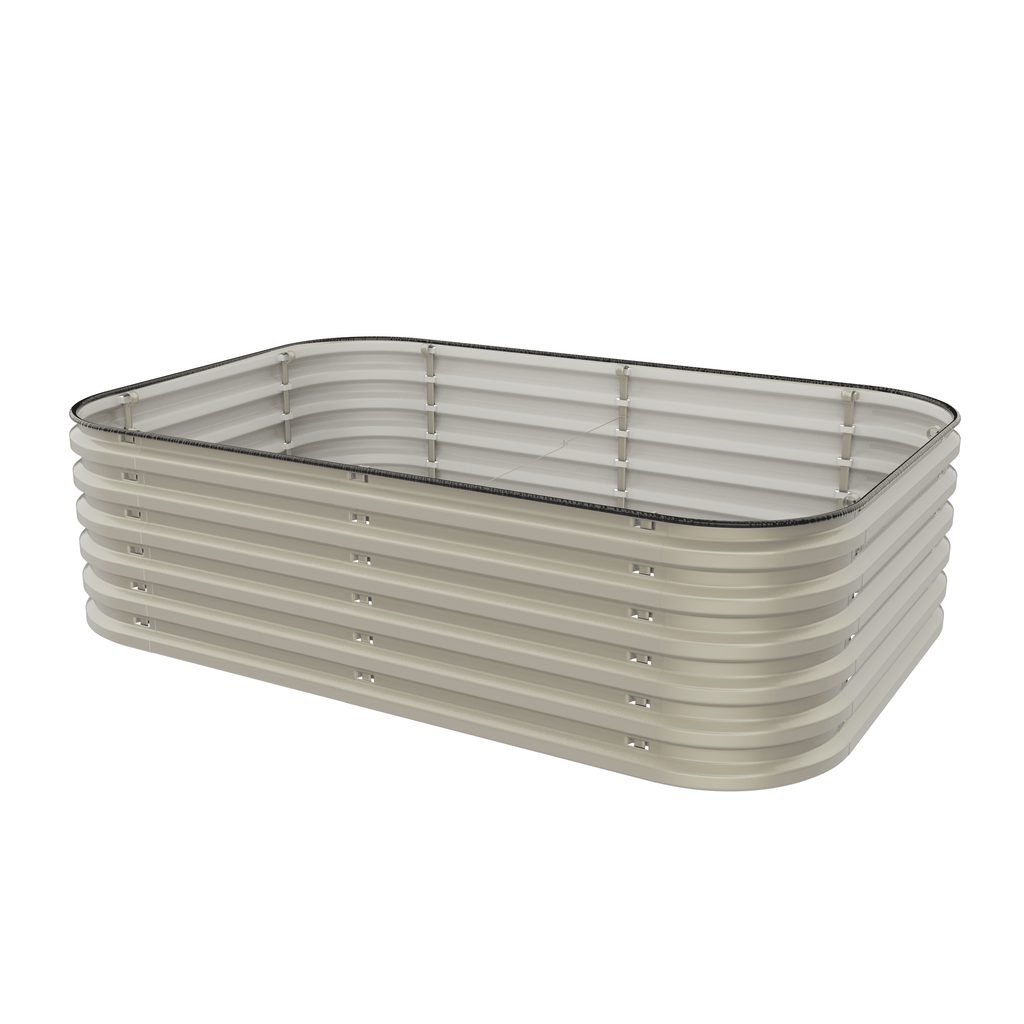 Gro-Rite "No Tools Needed" Premium Metal Raised Garden Bed Kit Gro-Rite Garden Global LLC