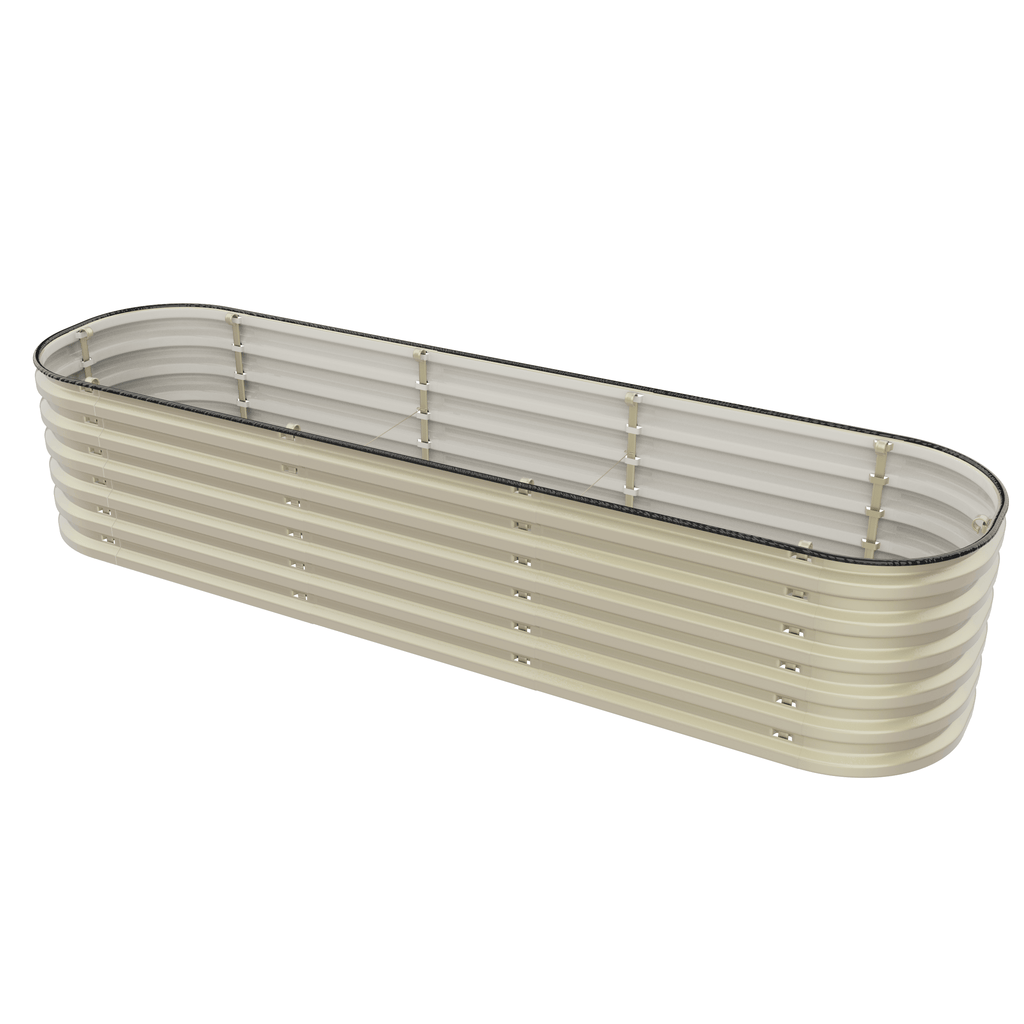 Gro-Rite "No Tools Needed" Premium Metal Raised Garden Bed Kit Gro-Rite Garden Global LLC
