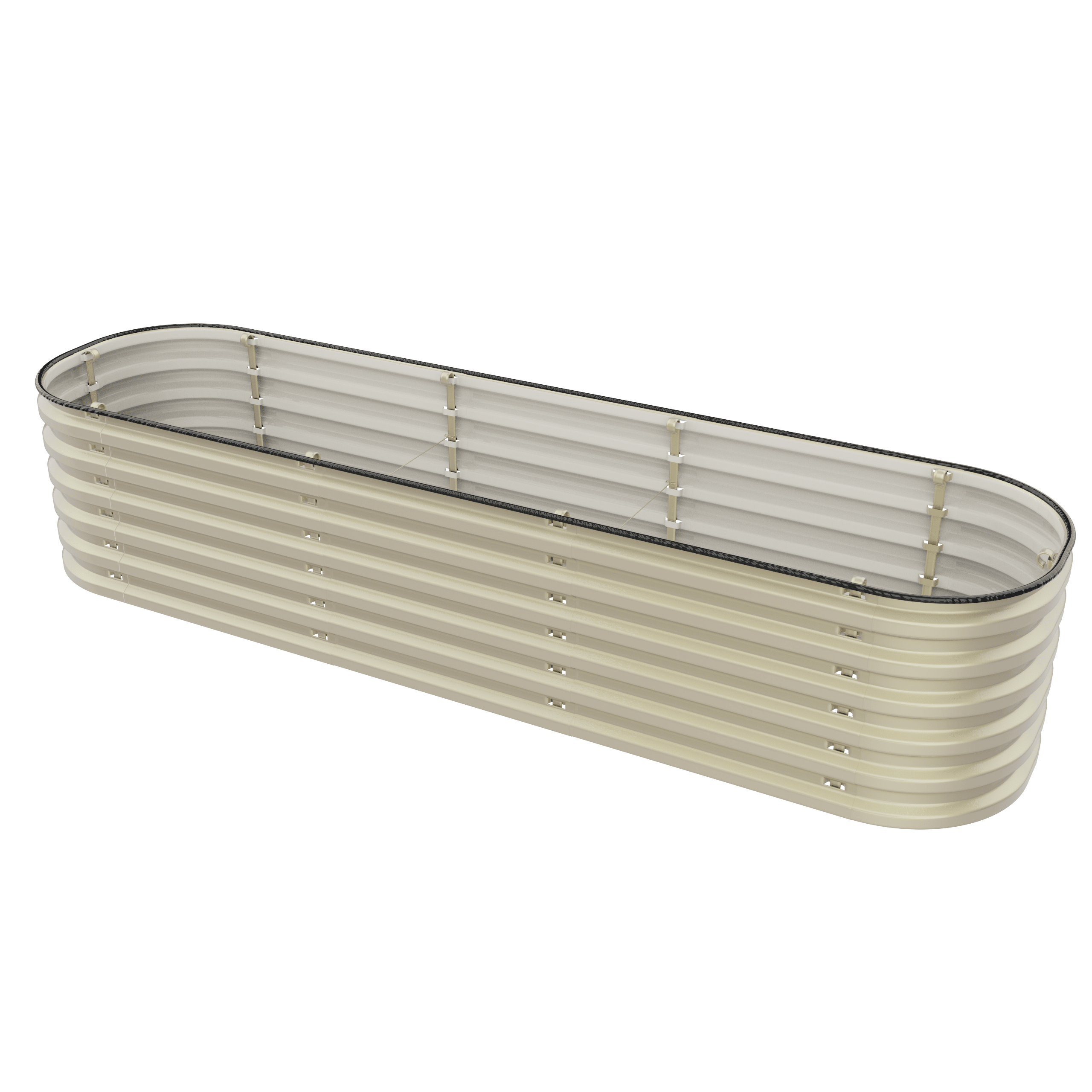 Gro-Rite "No Tools Needed" Premium Metal Raised Garden Bed Kit Gro-Rite Garden Global LLC
