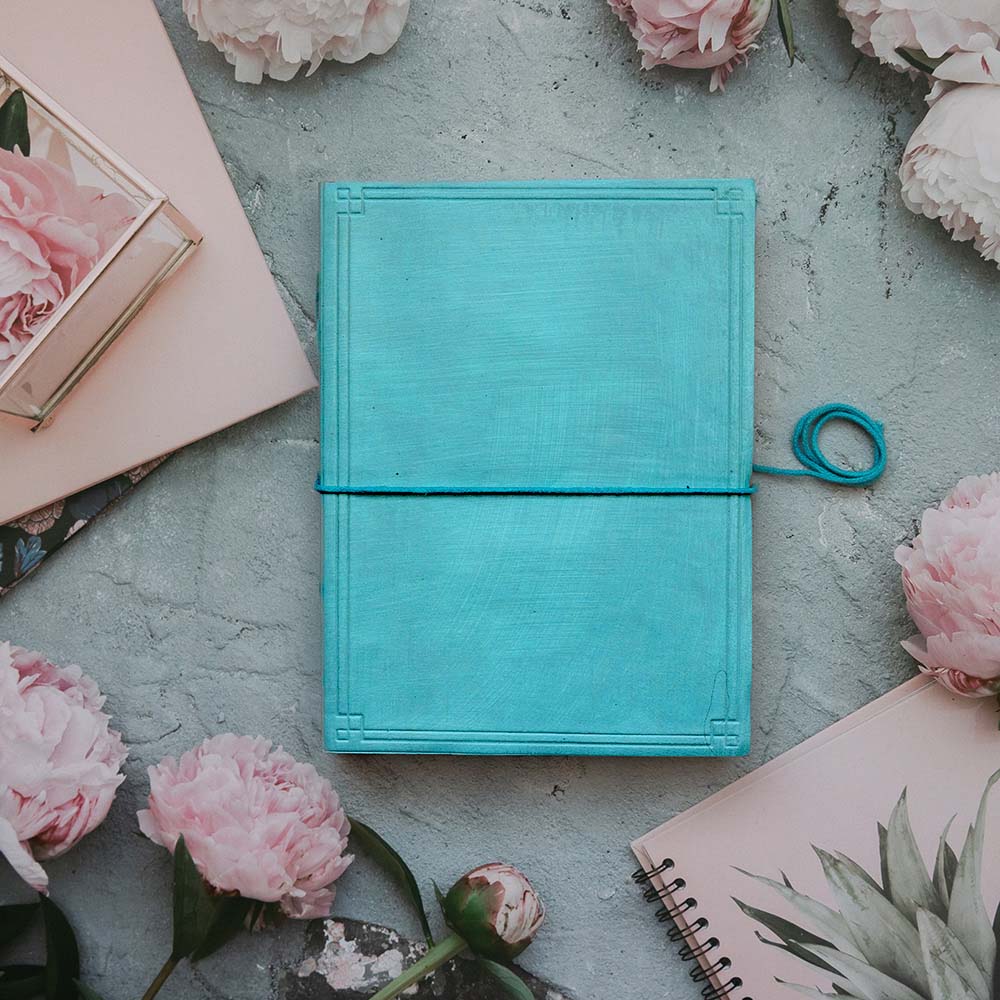 Plain Cover Leather Journal with Lined Pages Soothi