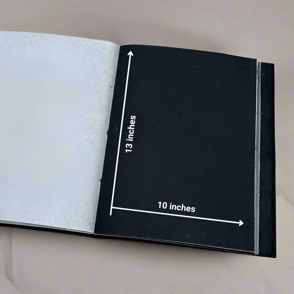 Mystic Tarot: 10x13 Leather Journal Soothi
