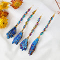 Crystal Wire Wrap Brooms Green Witch Creations
