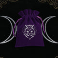 Witchy Purple Velvet Tarot Card Bags Green Witch Creations