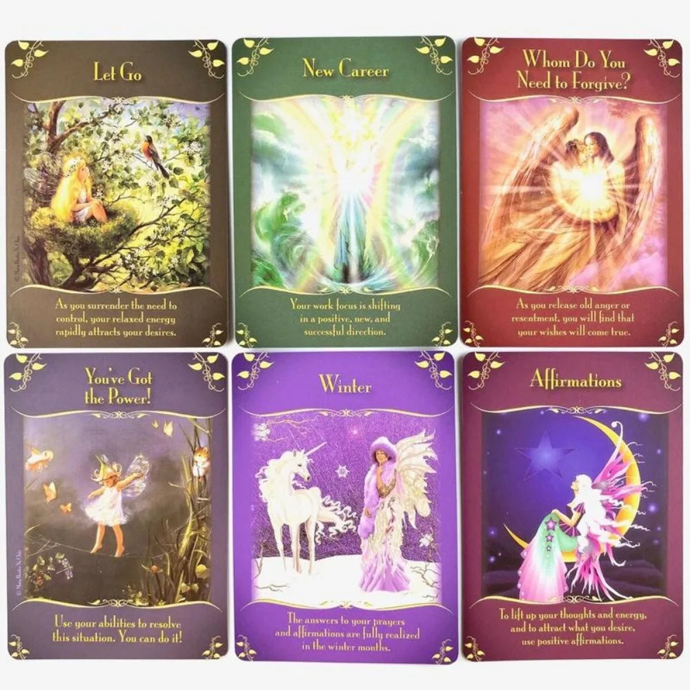 Magical Messages From The Fairies Oracle Cards Green Witch Creations