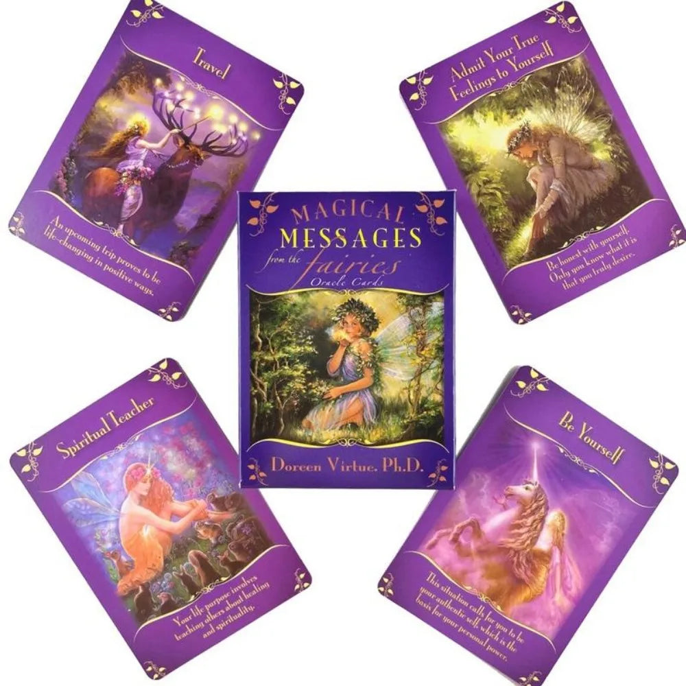 Magical Messages From The Fairies Oracle Cards Green Witch Creations
