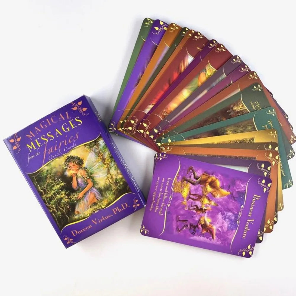 Magical Messages From The Fairies Oracle Cards Green Witch Creations