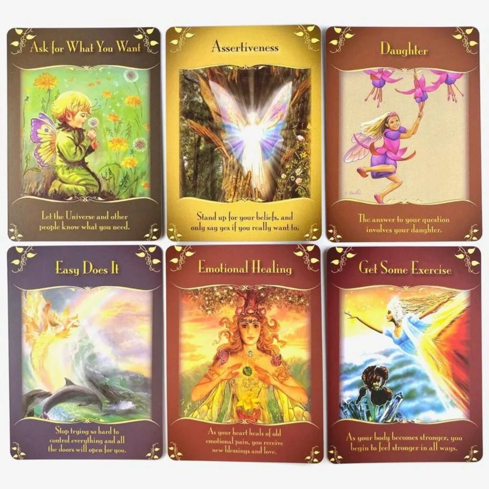 Magical Messages From The Fairies Oracle Cards Green Witch Creations