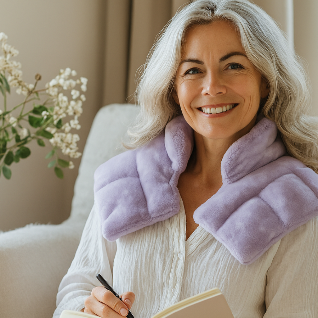 Soothing Herbal Neck & Shoulder Wrap – Hot/Cold Aromatherapy