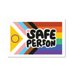 Safe Person Vinyl Sticker Mouthy Broad